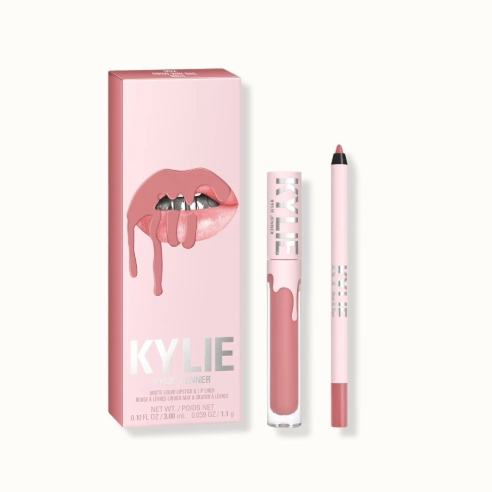 Kylie Jenner Lip Kit Matte Liquid Lipstick & Lip Liner 302:  Snow Way Bae BNIB